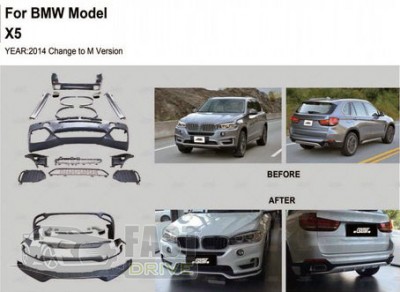    BMW X5 (F15) 2013-2018 (-) ABS- Cixtai