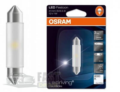 Osram  (LED)  Osram LEDriving Standard 6441CW-01B (C5W)