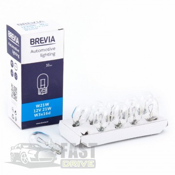 Brevia  Brevia W21W 12V W3x16d  (12310C)