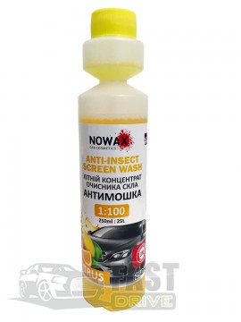 Nowax   NOWAX Anti Insekt Screen Wash Citrus 1:100 250 ml NX25025