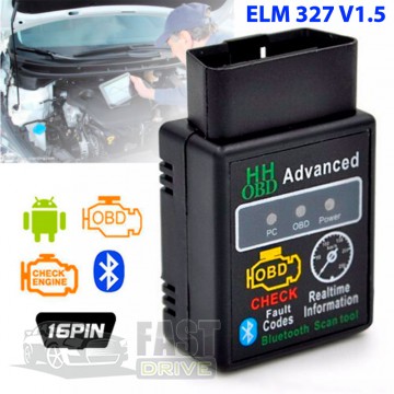    ELM327 OBD II Advanced V1.5 (, Bluetooth)