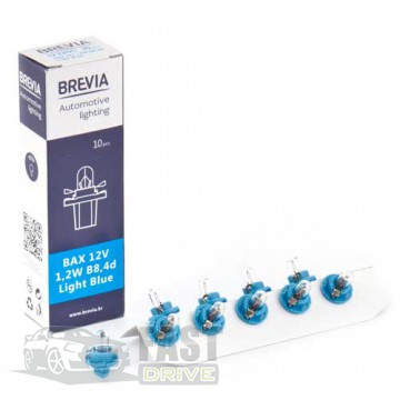Brevia  Brevia BAX 12V 1.2W B8.4D Light Blue ()
