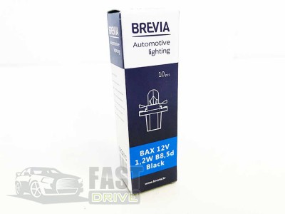 Brevia  Brevia BAX 12V 1.2W B8.5D Black ()