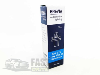 Brevia  Brevia BAX 12V 1.2W B8.5D Light Blue ()
