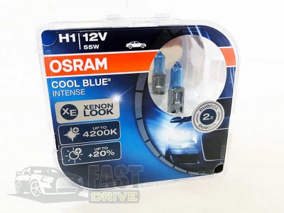 Osram  Osram Cool Blue Intense H1 12V (duobox) 64150