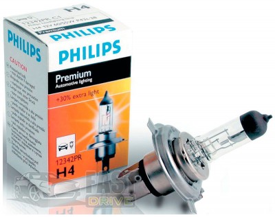 Philips  Philips Premium +30% H4 60/55W 12342PRC1