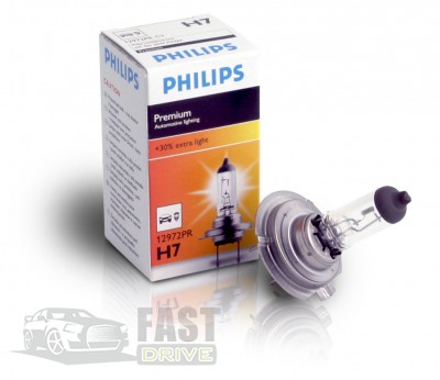 Philips  Philips Premium +30% H7 55W 12972PRC1