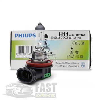 Philips  Philips LongLife EcoVision H11 55W 12V 12362LLC1