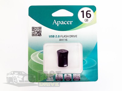 Apacer USB   Apacer AH116 16GB Black