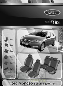 Emc Elegant  Ford Mondeo Sedan IV  2007-13   Classic Premium Emc Elegant
