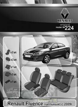 Emc Elegant  Renault Fluence ()  2009-12   Classic Premium Emc Elegant