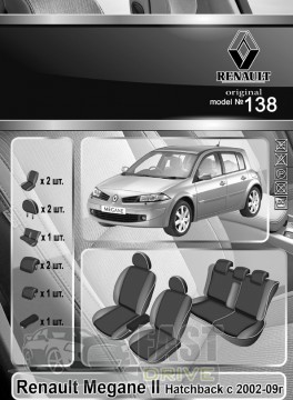 Emc Elegant  Renault Megane II Hatch c 2002-09   Classic Premium Emc Elegant