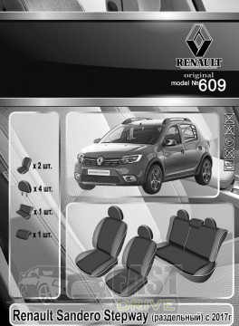 Emc Elegant  Renault Sandero () Stepway  2017-  VIP-Elit (Emc Elegant)