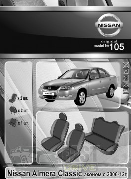 Emc Elegant  Nissan Almera Classic   2006-12   +  Eco Comfort Emc Elegant