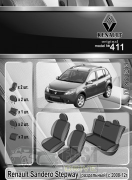 Emc Elegant  Renault Sandero () Stepway  2008-12   +  Eco Comfort Emc Elegant
