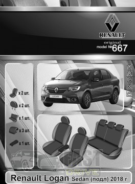 Emc Elegant  Renault Logan Sedan () 2018   - Eco Grand Emc Elegant