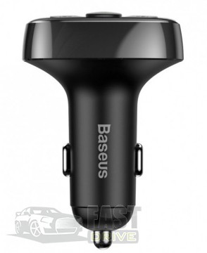 Baseus   FM- Baseus T-Typed Wireless MP3 (Standard edition) (CCTM-01) Black
