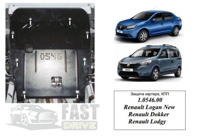   Dacia Dokker 2012-,Renault Dokker, Lodgy 2012-, Lada Largus 2012   1.0546.00