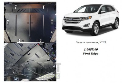   Ford Edge 2016-2019- V- 2,0D; 2.0  3,2 USA ,   1.0689.00