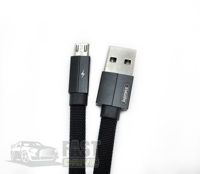 Remax   USB  microUSB Remax Kreolla RC-094m 2,4A 2m Black