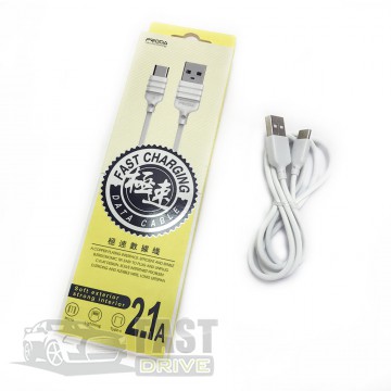 Remax   USB  Type-C Remax Fast Charging PD-B-15a 2,1A 1m White