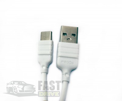 Remax   USB  Type-C Remax Fast Charging PD-B-15a 2,1A 1m White