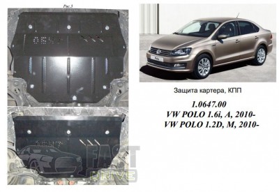   Volkswagen Polo sedan 2001- V-1,2 D 75../1,6i 105.. ,   1.0647.00