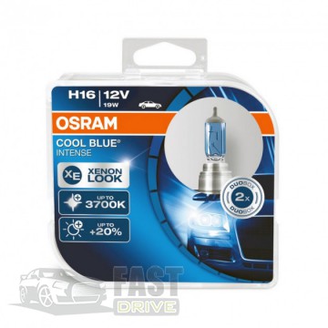 Osram  Osram Cool Blue Intense H16 19W 12V 4200K (64219CBI-HCB-DUO)