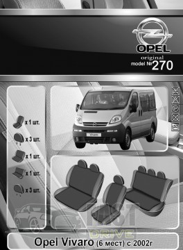 Emc Elegant  Opel Vivaro (6 )  2002 - 2006  Eco Lazer Antara 2020 (Emc Elegant)