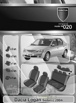 Emc Elegant   Dacia Logan Sedan  2004-  Eco Classic 2020 Emc Elegant