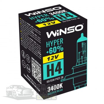 Winso   Winso Hyper +60% H4 60/55W 12V 712420 (1.)