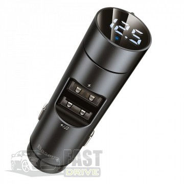Baseus   FM- Baseus Energy Column Car Wireless MP3 (CCNLZ-0G) Black