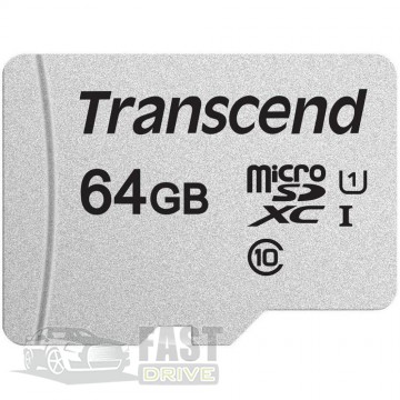 Transcend   Transcend MicroSDXC 64Gb Class 10 (TS64GUSD300S)