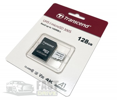 Transcend   Transcend MicroSDXC 128Gb Class 10 + adapter (TS128GUSD300S-A)