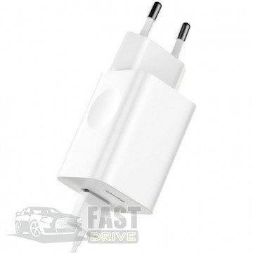 Baseus   Baseus Charging Quick Home Charger 1USB 3.0A (CCALL-BX02) White