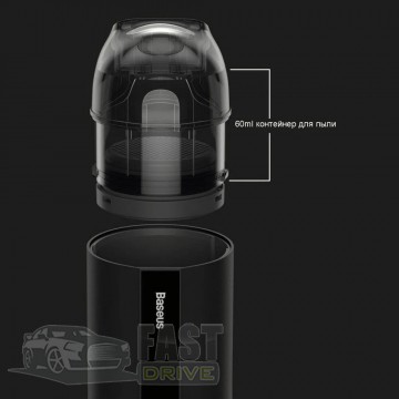 Baseus   Baseus A2 Car Vacuum Cleaner (CRXCQA2-01) Black