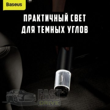 Baseus   Baseus A3 Car Vacuum Cleaner (CRXCQA3-0A) Black
