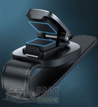 Baseus ,    Baseus Platinum Vehicle Eyewear Clip (ACYJN-B01) Black