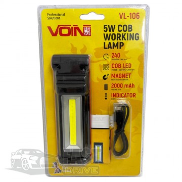 Voin - VOIN VL-106 5W-COB + 2  3W XPE Power Bank 2000mAh ( )