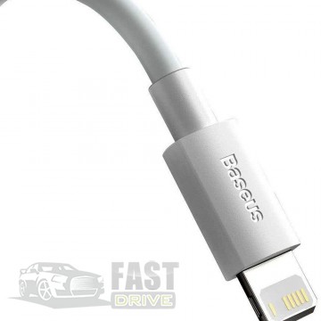 Baseus  Baseus Lightning Simple Wisdom Data Cable Kit 1.5m 2.4A (TZCALZJ-02)