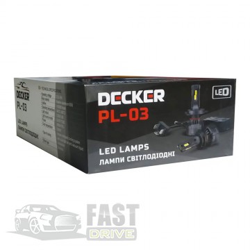 Decker   Decker LED PL-03 H4 5000K 12000Lm (2.)