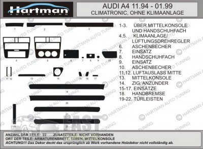 Hartman     Audi A4 (1994-1999) - Hartman