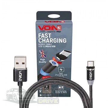 Voin  Voin 2301M USB - Micro USB 2,4 1m  Black (MC-2301M BK)