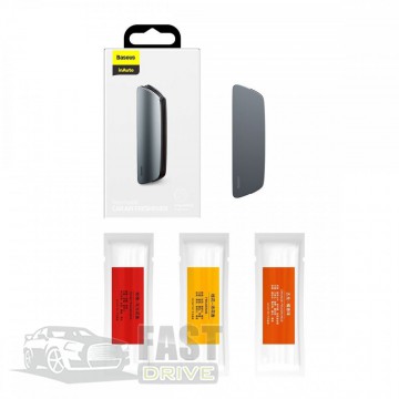 Baseus    Baseus Metal Paddle Car Air Freshener (SUXUN-MP01) Black