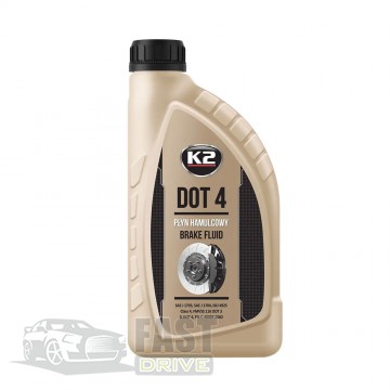 K2   K2 Turbo DOT 4 Brake Fluid 0.5  T1041 (K20066)