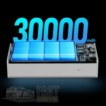 Remax  30000mAh REMAX RPP-320 Blue 20W+22.5W Fast Charging LED