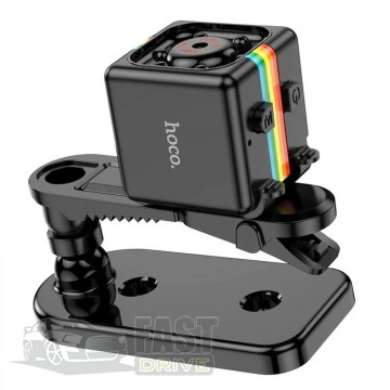 Hoco    mini portable battery camera DI13 Full HD TF Black
