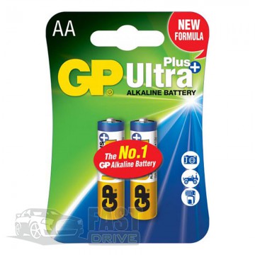 GP  GP Ultra Plus Alkaline 1.5V 15AUPHM-2UE2  LR6  (4891199100246) ( 2)