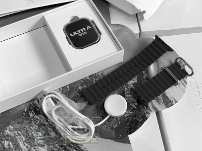  - Smart watch 8 Ultra series 49mm (Apple BOX Design 1:1) Midnight ocean