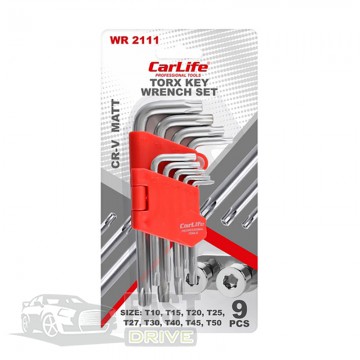 Carlife    CarLife TORX T10-T50 9  () WR2111